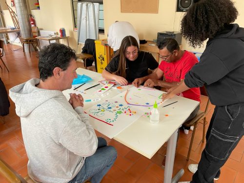 Alumnat d'integració social del CES Joan Maragall