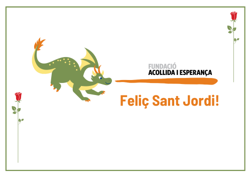 sant jordi 2024 fundació acollida i esperança